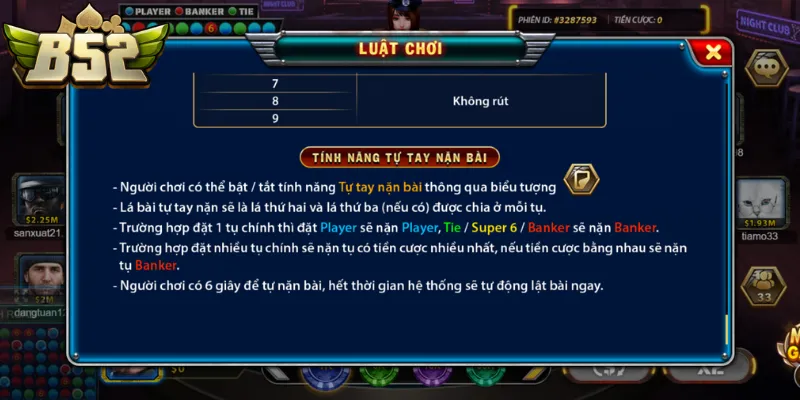Trải nghiệm cơ chế nặn bài 3D tương tác tại super baccarat 6